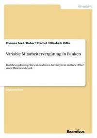 bokomslag Variable Mitarbeitervergütung in Banken