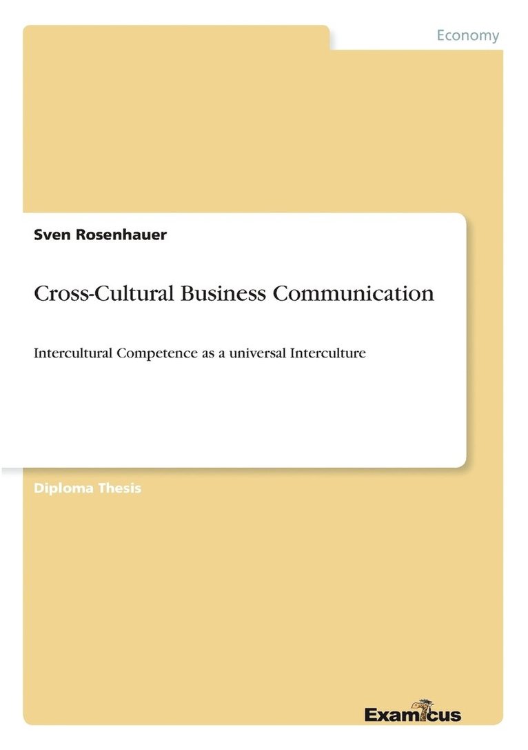 Cross-Cultural Business Communication 1