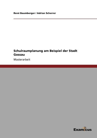 bokomslag Schulraumplanung am Beispiel der Stadt Gossau