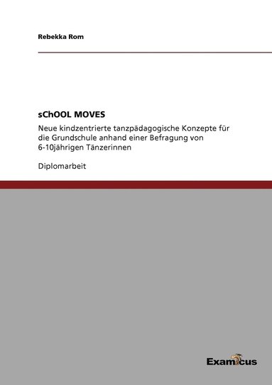 bokomslag sChOOL MOVES