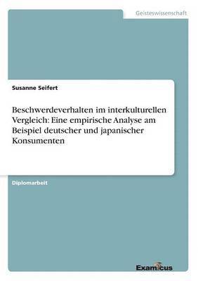 bokomslag Beschwerdeverhalten im interkulturellen Vergleich