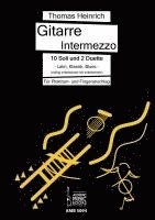 bokomslag Gitarre Intermezzo. 10 Soli und 2 Duette. Latin, Klassik, Blues für Gitarre.