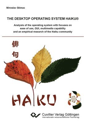 The desktop operating system Haiku 1