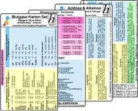 bokomslag Blutgase-Karten-Set - Medizinische Taschen-Karte