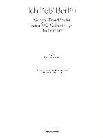 Ich lieb' Berlin. Margot Friedländer zum 100. Geburtstag. Ein Portrait.