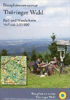 bokomslag Biosphärenreservat Thüringer Wald 1:35 000 Rad- und Wanderkarte