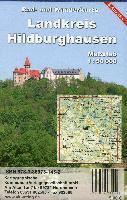 bokomslag Landkreis Hildburghausen 1 : 50 000 Rad- und Wanderkarte