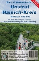 bokomslag Unstrut-Hainich-Kreis - 1:50 000