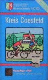 bokomslag Radwanderkarte Kreis Coesfeld 1 : 50 000