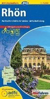 bokomslag ADFC-Regionalkarte Rhön 1 : 75 000 mit Tagestouren-Vorschlägen
