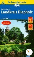 bokomslag Radwanderkarte BVA Radwandern im Landkreis Diepholz 1:50.000, reiß- und wetterfest, GPS-Tracks Download