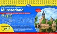 bokomslag ADFC-Radausflugsführer Münsterland 1:50.000 praktische Spiralbindung, reiß- und wetterfest, GPS-Tracks Download