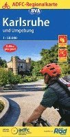 bokomslag Karlsruhe & env. cycling map