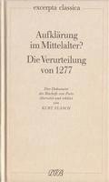 bokomslag Aufklärung im Mittelalter? Die Verurteilung von 1277