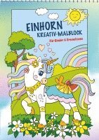 bokomslag Einhorn Kreativ-Malblock