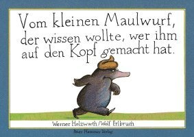 bokomslag Vom kleinen Maulwurf, der wissen wollte, wer ihm auf den Kopt gemacht...