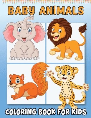 bokomslag Baby Animals Book for Toddlers