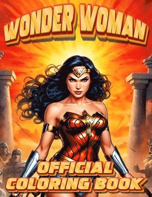 bokomslag Wonder Woman Coloring Book