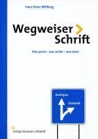 Wegweiser Schrift 1