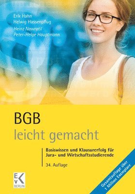 Heinz Nawratil, Peter-Helge Hauptmann, Erik Hahn, Helwig Hassenpflug - BGB - Leicht Gemacht: Basiswissen Und Klausurerfolg Fur Jura- Und Wirtschaftsstudierende, Häftad