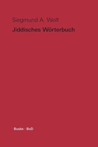 bokomslag Jiddisches Woerterbuch