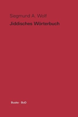 Jiddisches Woerterbuch 1