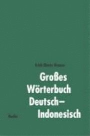 bokomslag Großes Wörterbuch Deutsch-Indonesisch