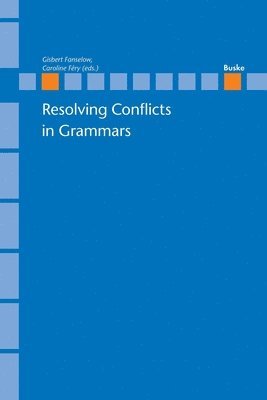 Resolving Conflicts in Grammars 1