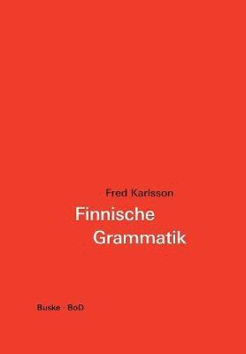 bokomslag Finnische Grammatik