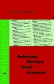 bokomslag Medizinisches Wörterbuch Deutsch-Portugiesisch