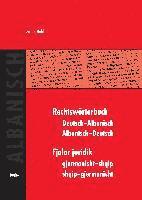 bokomslag Rechtswörterbuch Deutsch-Albanisch /Albanisch-Deutsch