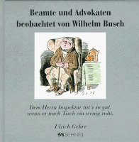 bokomslag Beamte und Advokaten beobachtet von Wilhelm Busch
