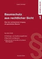 Baumschutz aus rechtlicher Sicht 1