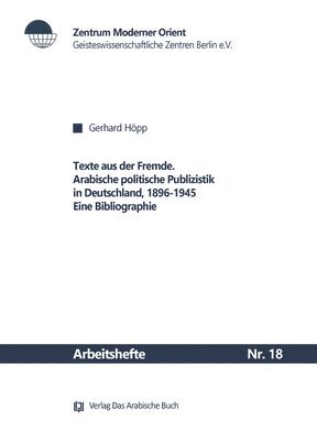 Gerhard Höpp - Texte Aus Der Fremde, Häftad