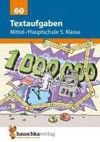 bokomslag Textaufgaben Mittel-/Hauptschule 5. Klasse