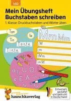 bokomslag Mein Übungsheft Buchstaben schreiben lernen 1. Klasse: Druckbuchstaben und Wörter üben