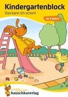 Ulrike Maier - Kindergartenblock ab 3 Jahre - Das kann ich schon!, Häftad