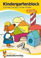 bokomslag Kindergartenblock - Formen, Farben, Fehler finden ab 4 Jahre