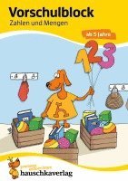 Vorschulblock - Zahlen und Mengen ab 5 Jahre, A5-Block 1