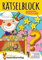 Agnes Spiecker - Rätselblock ab 3 Jahre - Band 1, Häftad