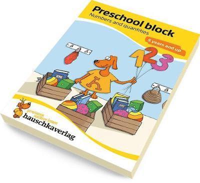 Ulrike Maier, Redaktion Hauschka Verlag - Preschool block - Numbers and quantities 5 years and up, A5-Block, Häftad