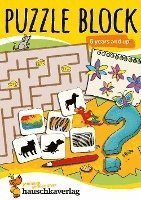 bokomslag Puzzle Activity Book from 6 Years: Colourful Preschool Activity Books with Puzzle Fun - Labyrinth, Sudoku, Search and Find Books for Children, Promotes Concentration & Logical Thinking