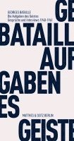 Die Aufgaben des Geistes 1