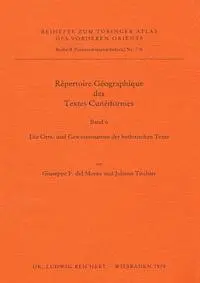 Giuseppe F. del Monte - Répertoire Géographique Des Textes Cunéiformes: Die Orts- Und Gewässernamen Der Hethitischen Texte: Supplement 07, Häftad. Tillgänglighet: Tillfälligt slut
