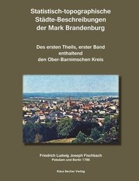 bokomslag Statistisch-topographische Stdte-Beschreibungen der Mark Brandenburg, 1786