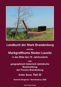 bokomslag Landbuch der Mark Brandenburg und des Markgrafthums Nieder-Lausitz. Dritter Band, Teil II