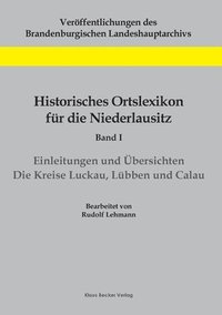 bokomslag Historisches Ortslexikon fr die Niederlausitz, Band I