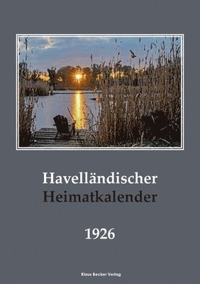 Havellndischer Heimatkalender 1926 1