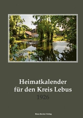 bokomslag Heimatkalender fr den Kreis Lebus 1926