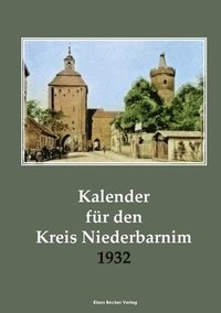 bokomslag Kalender fr den Kreis Niederbarnim 1932